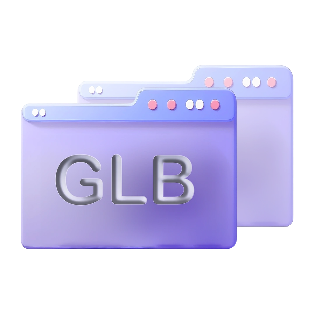 Seamlessly Support And Showcase GLB Files.